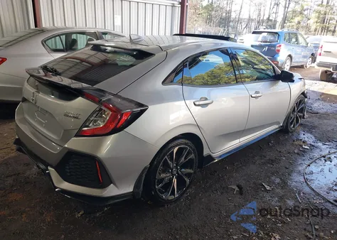 2019 Honda Civic Sport Touring из США, поврежденный, VIN SHHFK7H92KU217973